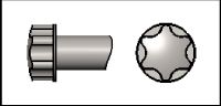 External Torx Head