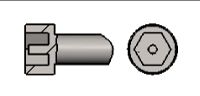 Hexagon with Pin
